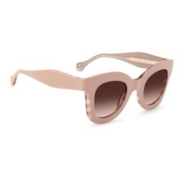 Perfectly Blush Oversized Cat-eye Carolina Herrera Sunglases| Luxury Sunglasses - Picture 2 of 8